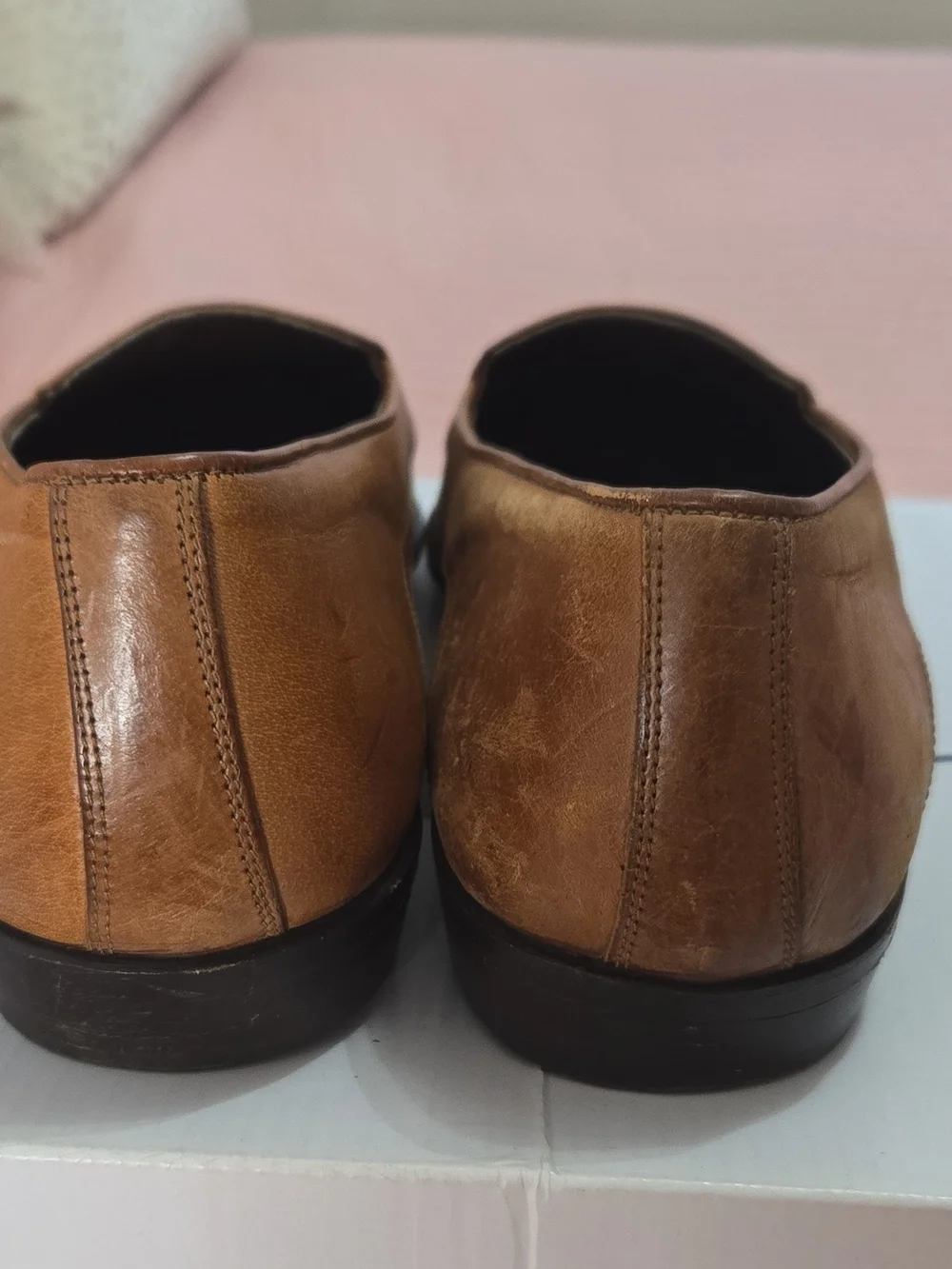 Emilio Franco Men's  Brown Leather Dress Shoe